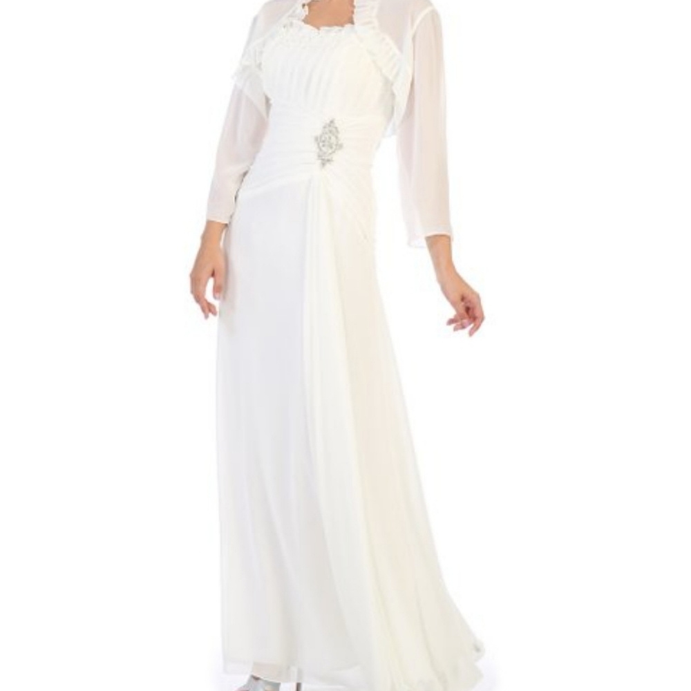 May Queen ivory wedding dress